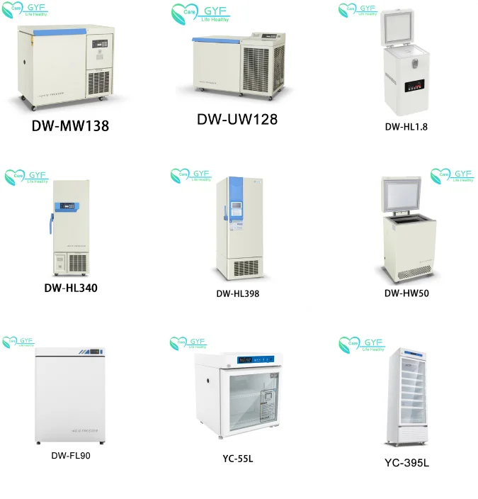 Refrigerator manufacturer displays mini low temperature vaccine vaccine refrigerator