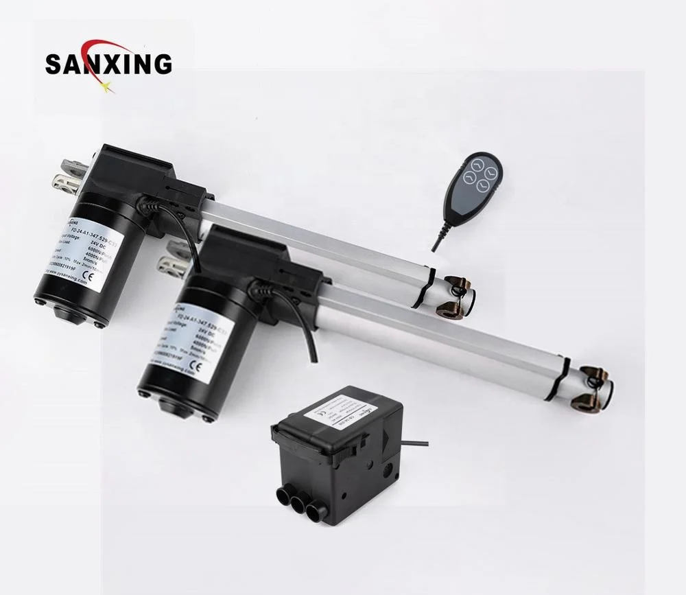 Телескопический линейный привод для кресла и массажных