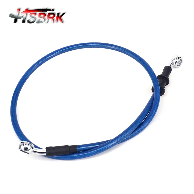 PTFE Brake Hose Resist High Temperature Flexible Racing Stainless Steel Braided Brake Hose 1/8 Clutch Brake Line SAE J1401 DOT