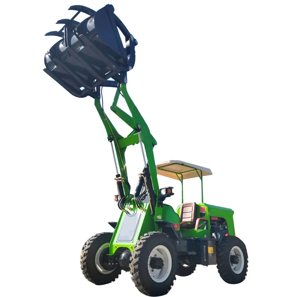 Hot Sale Factory 4X4 Mini Small Tractor With Front End Loader Backhoe Loader For Sale