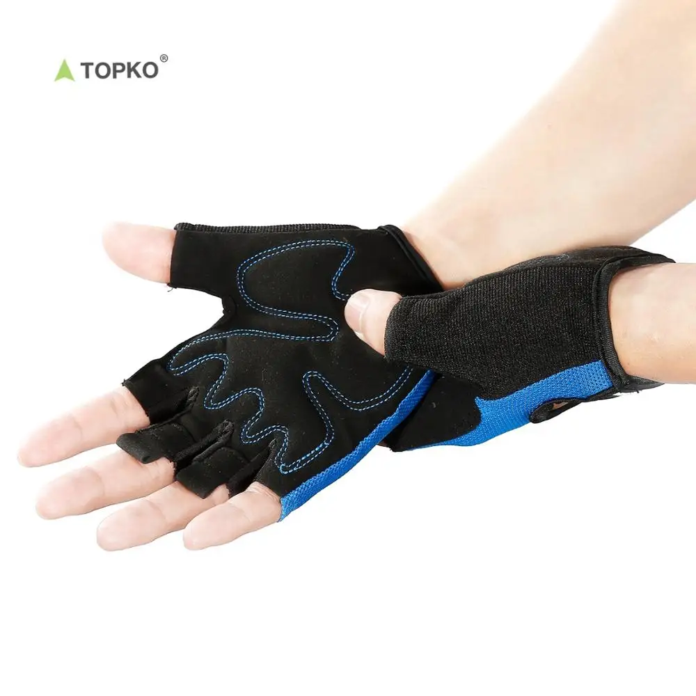 
TOPKO exercise with wrist support weight lift fitness gym sports gloves 