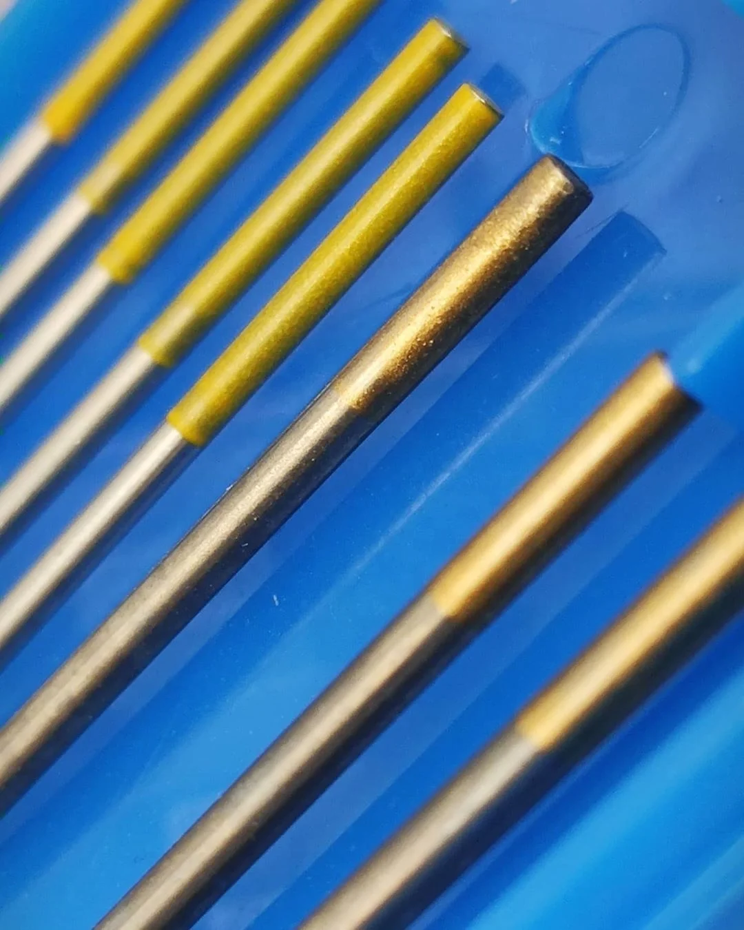 Tungsten Electrode (Gold, WL15) 3.2 x 150mm 10-PK For Tig Welder And Tig Welding Machine