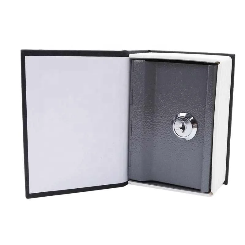 Замок для хранения наличных денег монет ювелирных изделий ключей модный словарь мини-Сейф книга скрытый секретный