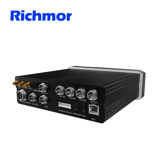  Richmor 8CH AHD 1080P 2 ТБ жесткий диск 3G/4G/GPS/WIFI Bus/Truck/Oil Tank Mobile