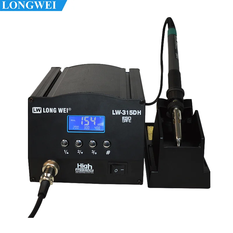 Longwei LW-315DH High Power Welding Table 150W Anti-static Soldering Station Thermostatical Intelligent Electric Soldering Iron