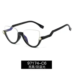 Fashion Glasses 2022 Custom Computer Blue Light Glasses Part Anti Blue Light Blocking Glasses Block Blue Light for Women