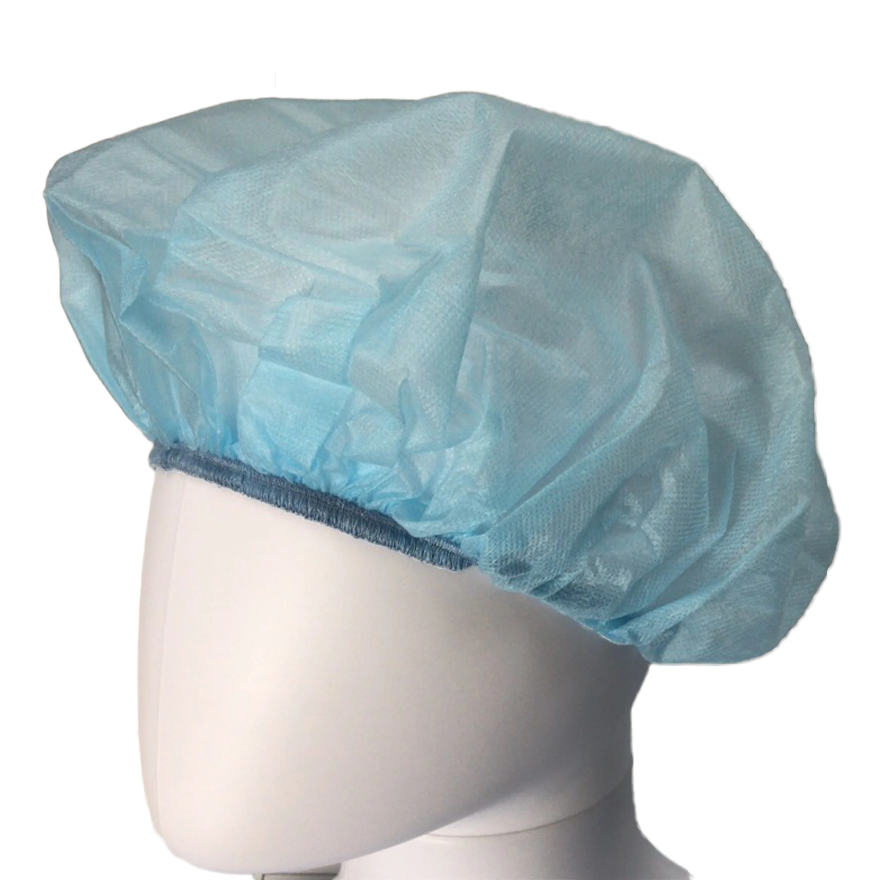 
disposable bouffant caps cheap hot sale isolation medical hats surgical cap PP 