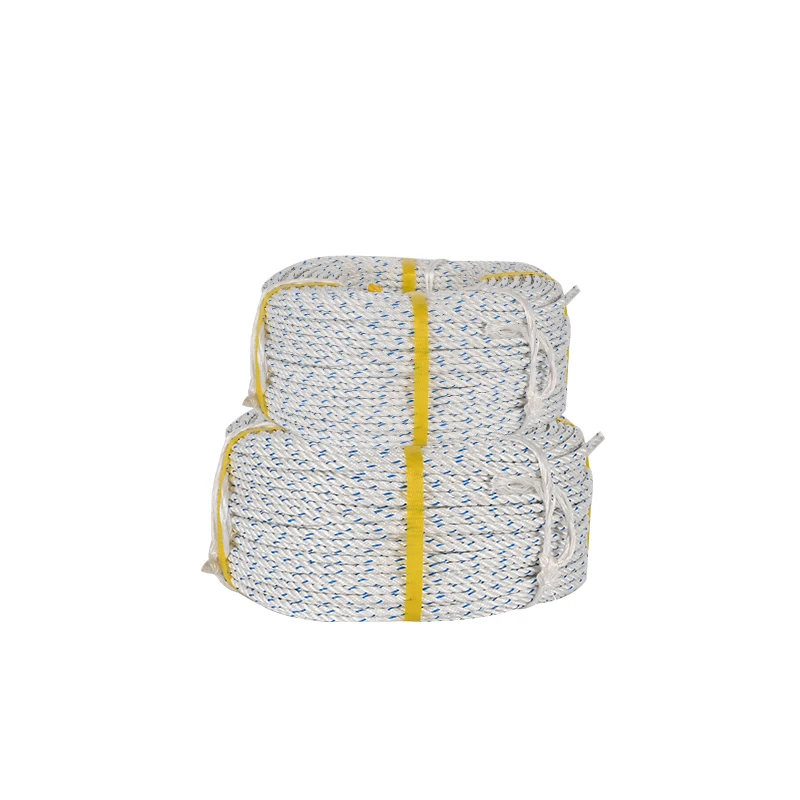 Дешевая Плетеная витая полиэфирная нейлоновая веревка с высокой прочностью