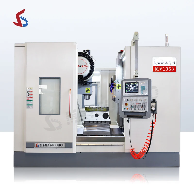 VH1063 High Precision Low Price Cnc Milling Machine Vertical Cnc 5 Axis Milling Machine Machine Machining Centre & Parts