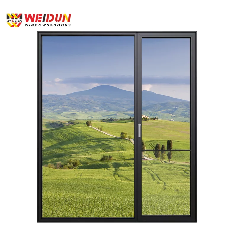 Matte window manufacturer casement awning window anti-UV glass