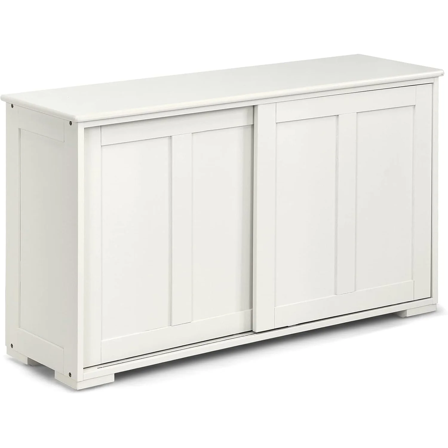 Hot Sale Large Storage Space Wood Side Cabinet TV Stand Sideboard Kitchen Hotel Use Beautiful Panel Living Room Chest Drawers