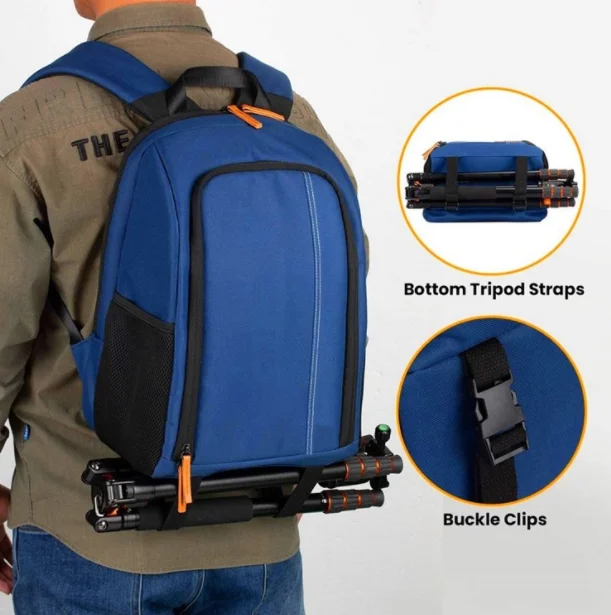 factory manufacture Professional Dslr Camera Bag Travel digital waterproof camera backpack