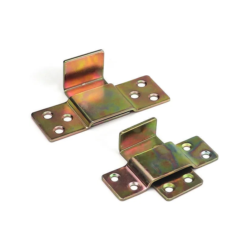 Factory Direct Metal Right Angle Shelf Support Bracket Corner Braces Connector Furniture Accessories For Bed Connector