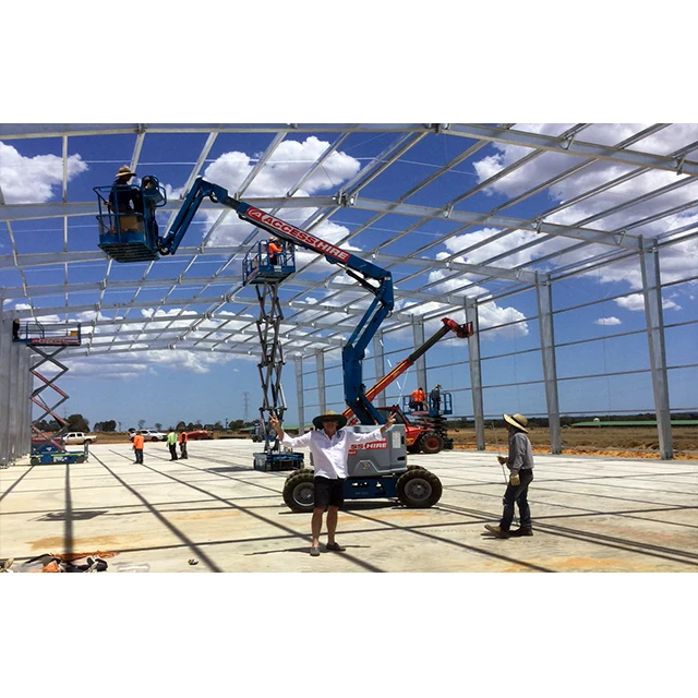 Insulated great boss prefab galvanized steel sheet metal frame structure workshop house building in tanzania