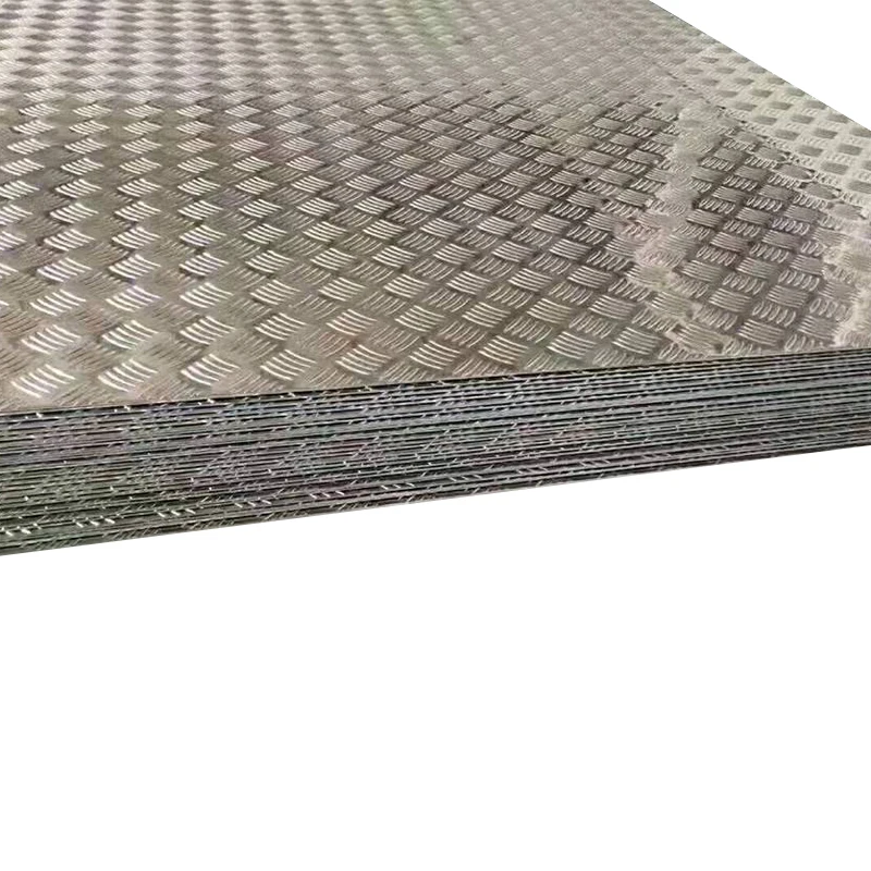 Diamond Aluminum Plate Checkered Patterned Plate Embossed Perforated Aluminum Sheet