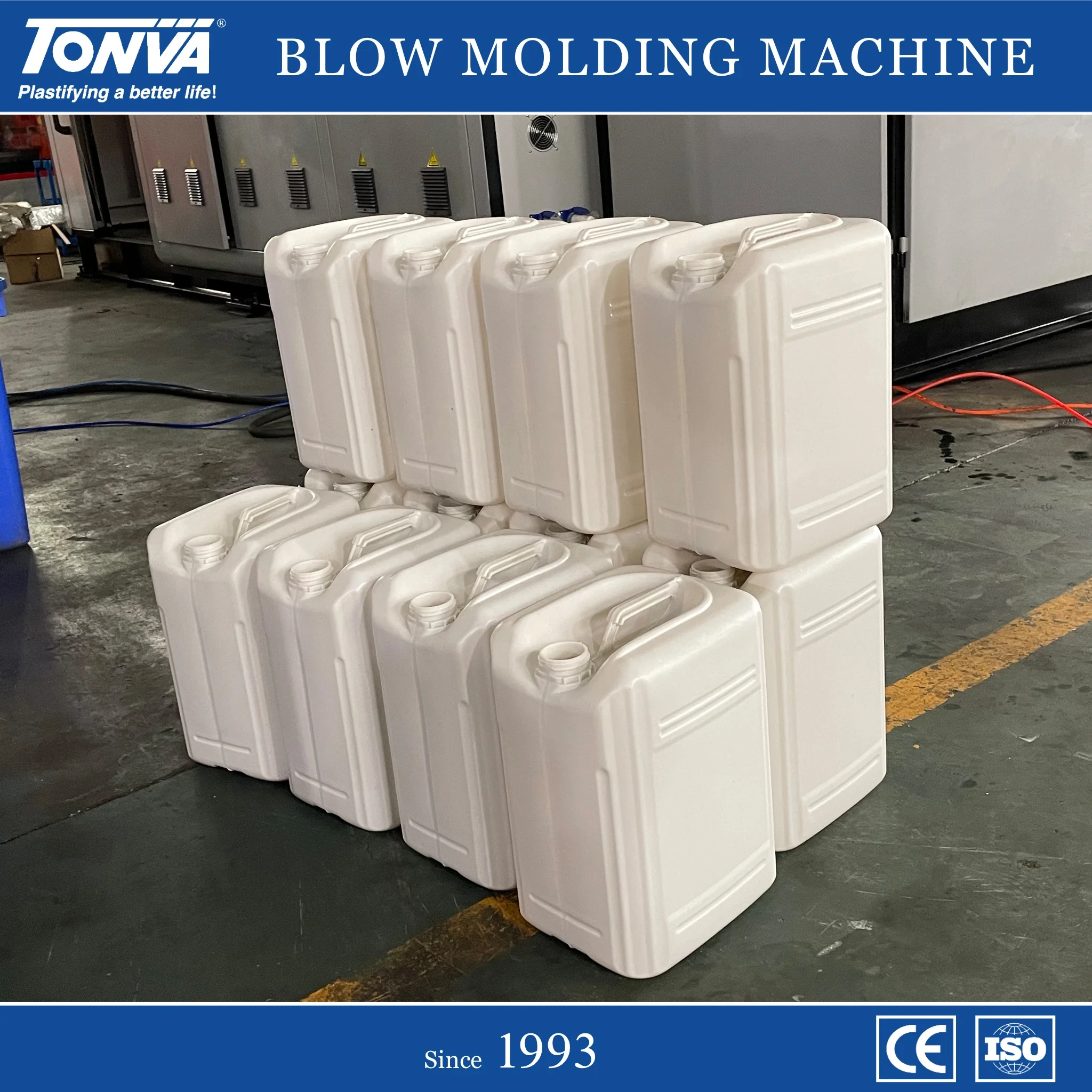 TONVA Accumulator Head Plastic Jerrycan 3 layer blow molding machine