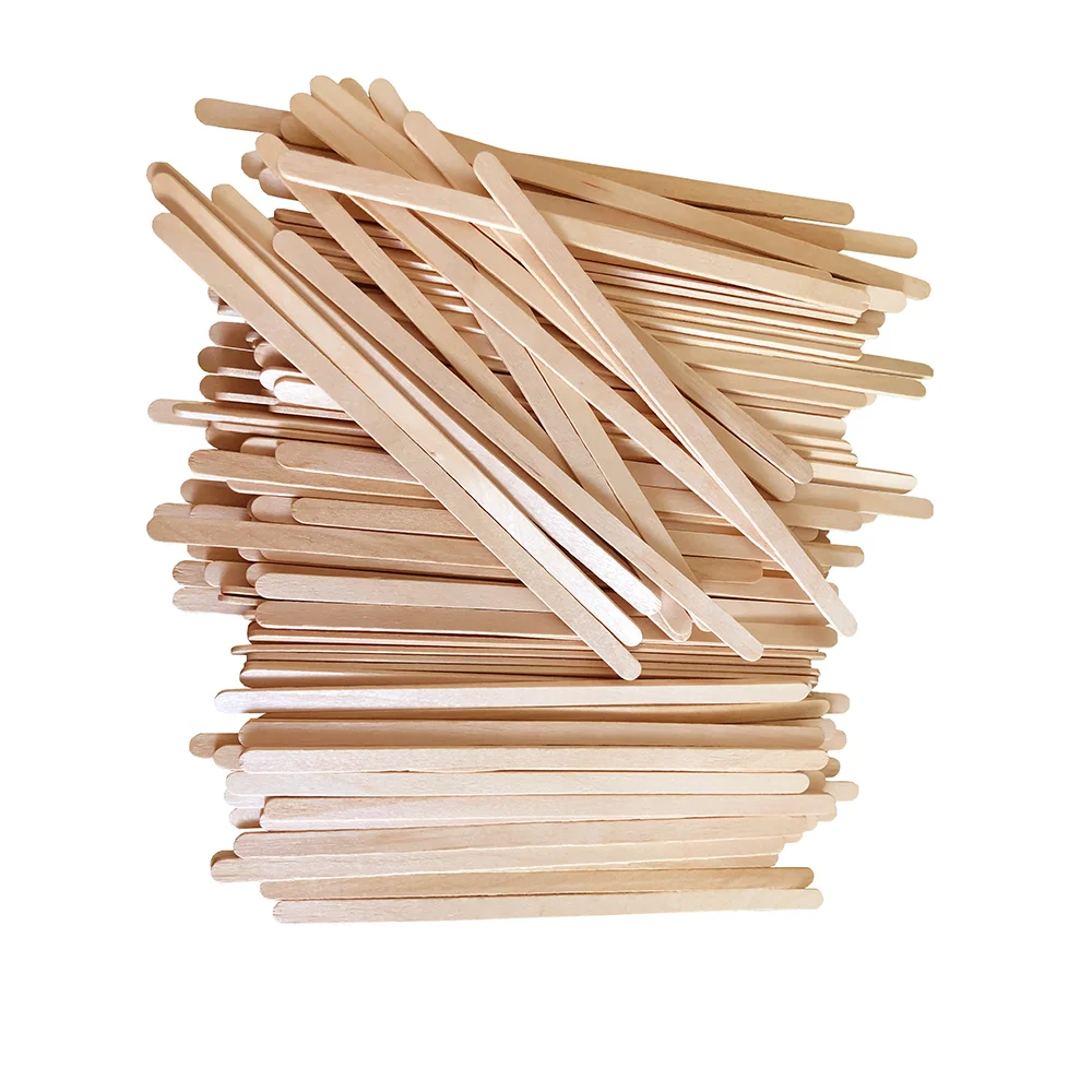 Одноразовая деревянная мешалка для чая из натуральной березы, китайская фабрика, оптовая продажа, мешалка для кофе