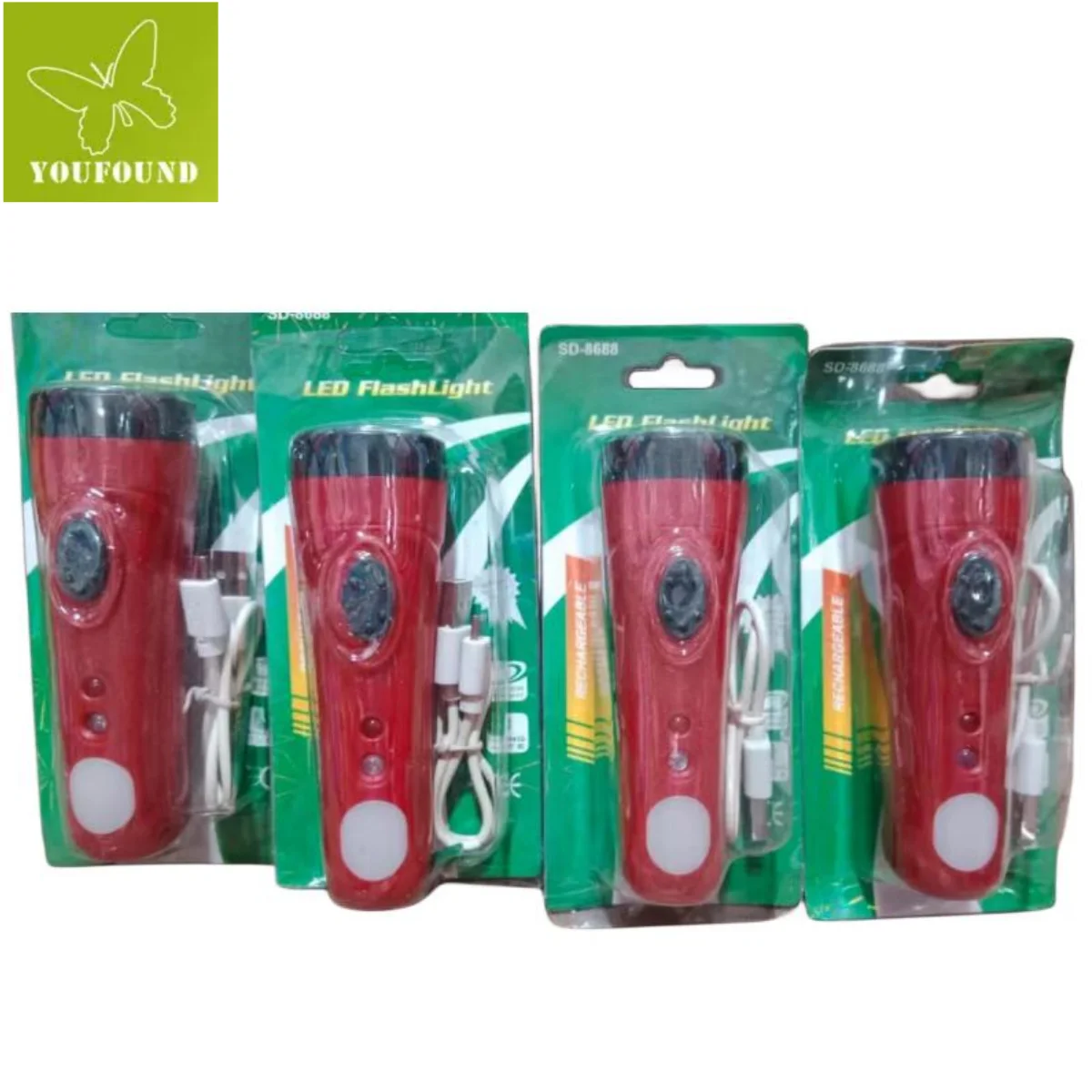 SD-8688 бренд Лидер продаж перезаряжаемый портативный фонарик хорошего качества светодиодный
