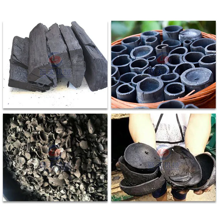 Softwood Coconut Shell Carbonization Machine Charcoal Carbonizer Manufacture Price