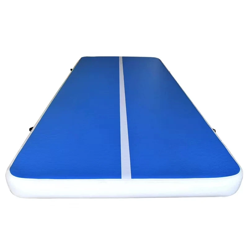 
inflatable gym mat made in pvc knife coated vinyl fabric by professional manufacturer  (60158231655)