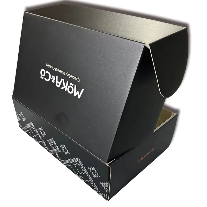 Сменная сезонная коробка для гофрированной упаковки с разделительной полосой почтовые ящики ручкой двойная комната хранения