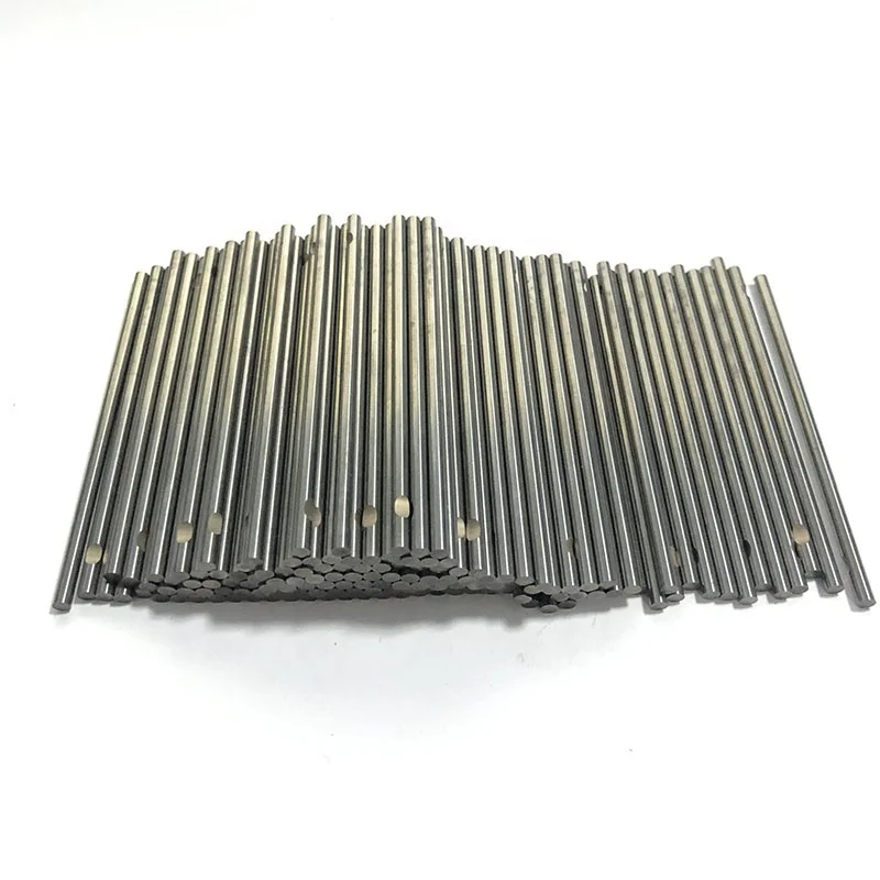 
Manufacturer customizes all kinds of wear-resistant tungsten carbide grinding round rod non-standard Cemented Tungsten rod pin 