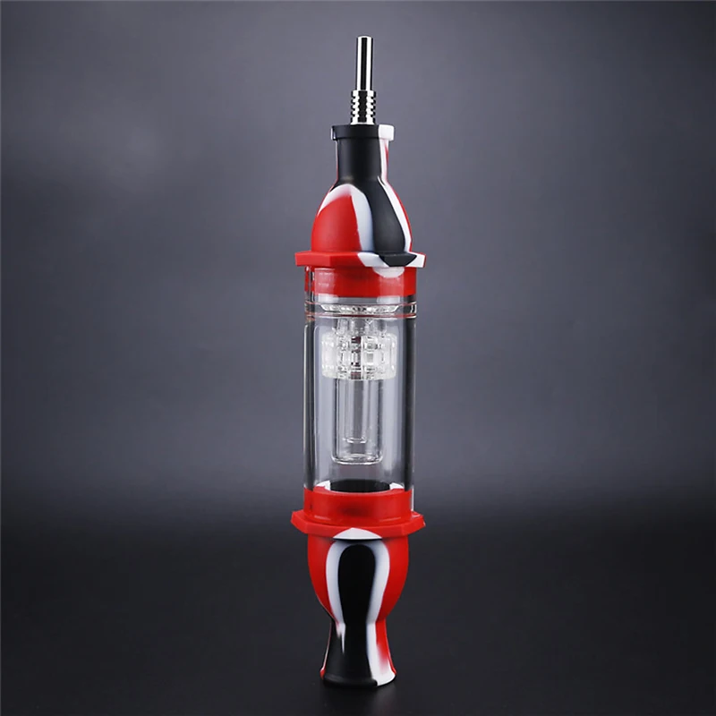 
Maaadro Hot Sale Smoking Pipes Blunt Holder Silicone Hookah Tips Smoking Accessories lighthouse Detachable Herb Tobacco Pipe 