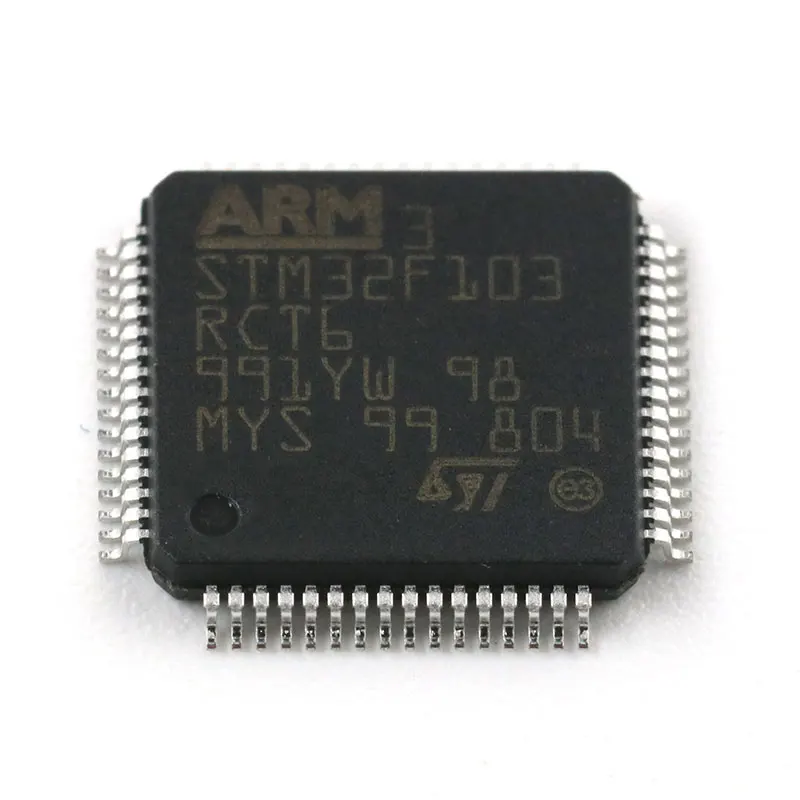 Electronic Component STM32F103RCT6 ARM Microcontroller FLASH IC 32-Bit 72MHz 256KB STM32F103