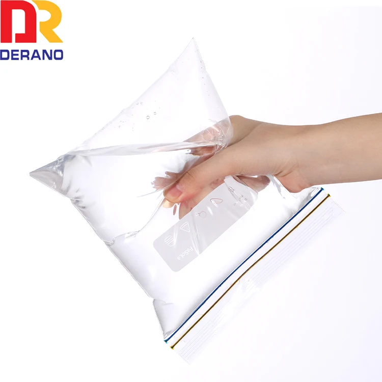 BPA free customized food safe sandwich packaging LDPE double zipper storage bag plastic bag food storaging bag
