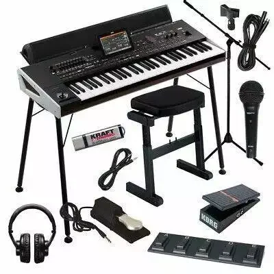 set too Korg PA1000 61 keys PA4X PA800 PA700 PA600 61-Key Professional High Performance Arranger Keyboard Workstation