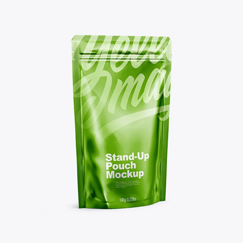 Custom Logo Plastic Zip Lock Bag Vacuum Snack Package Food Packaging Bags Stand Up Pouch