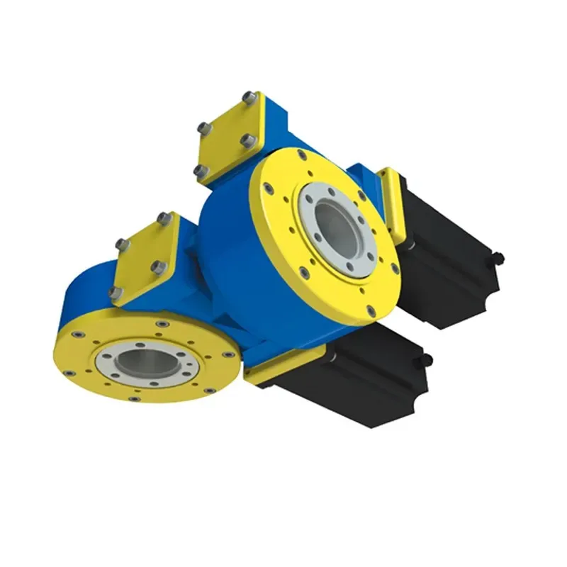 dual axis worm drive 24VDC motor Solar Tracker slewing drive slew bearing  gear  reducer