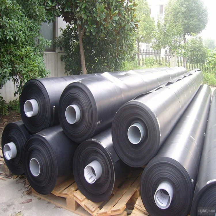 Hdpe Ldpe Lldpe Pvc Material Industrial Landfill Dam Installation Pe Poly Fish Pond Liner Ge