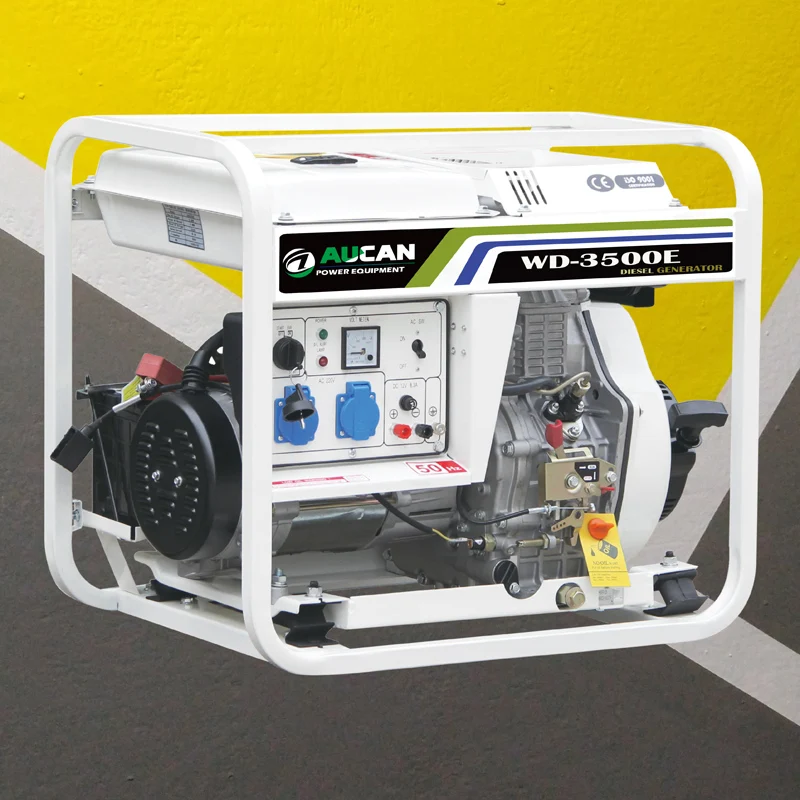 3kva New design! Low fuel consumption open type whole house portable diesel generators for home use
