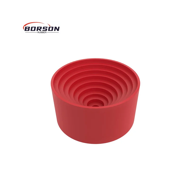 Lab Flask Support Rubber Stand  50ml-1000ml Flasks Black 90mm Diameter Round Bottom Holder