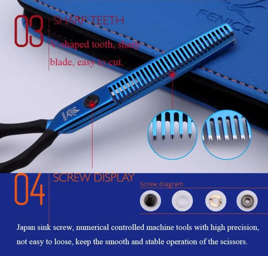 Горячая Распродажа Новый дизайн 9cr стальной парикмахерский профессиональный набор ножниц для стрижки волос филировки