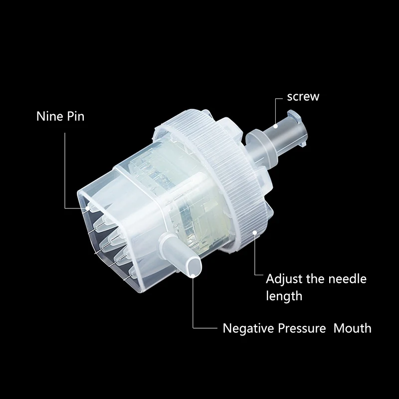 Korea Disposable Meso Needle Beauty Facial Skin Care 5pin 9pin Crystal Multi Needle For Filler Injection