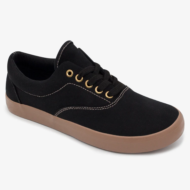 Low Cut Lace Up Cool Men Shoes Canvas Upper Men Casual Shoes and Sneakers