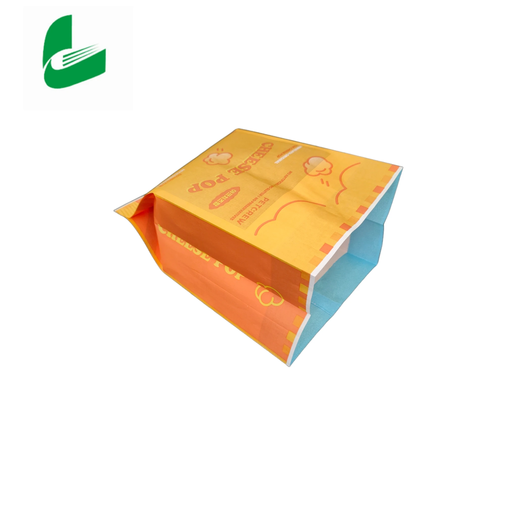 Colored Heat Seal Paper Bags Craft Paper Printing Best Price Microwave Popcorn Packing Paper Packages