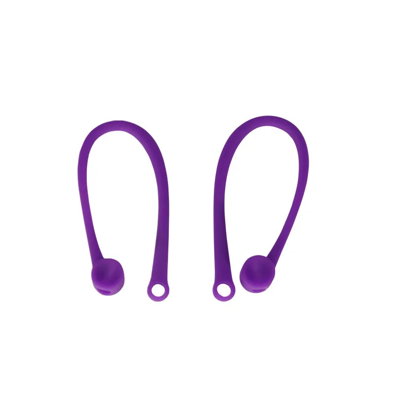 Wholesale Custom Color Sillicon Earhook Ear Hook Loop Earloop Clip For Airpods Accessories