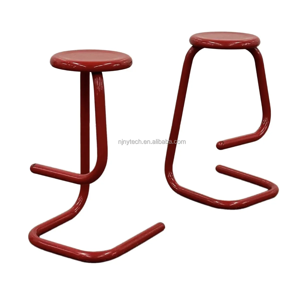 Customized metal bent tube shaped stool chair table legs