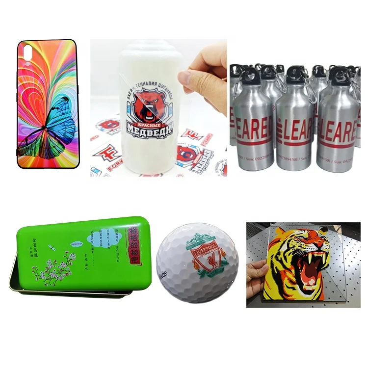 A3 A2 Glass Perfume Bottle lipstick tube logo dtf UV Flatbed Printing Machine digital Printer Low Price