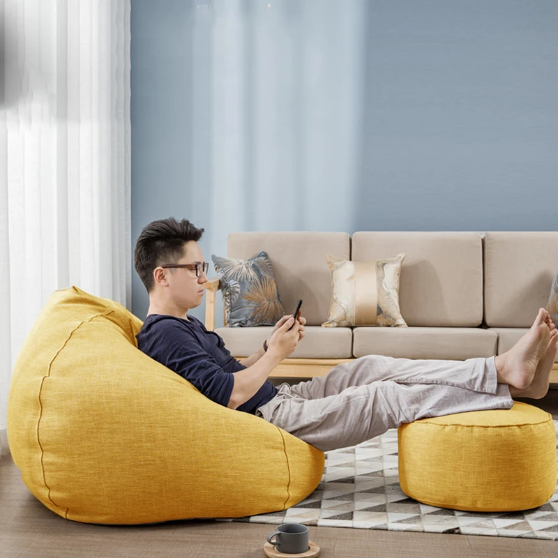 Lazy sofa indoor Garden Bean Bags Big Chair Cozy Sofa Outdoor Game Beanbag Chair