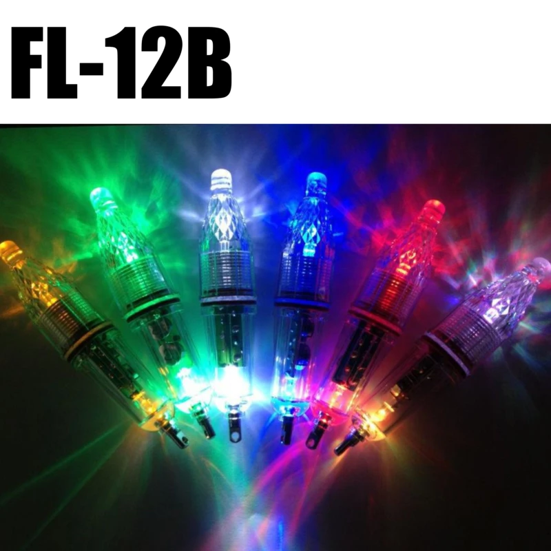 Colorful Wholesale Waterproof Saltwater bait squid Green deep underwater drop water LED fishing lights