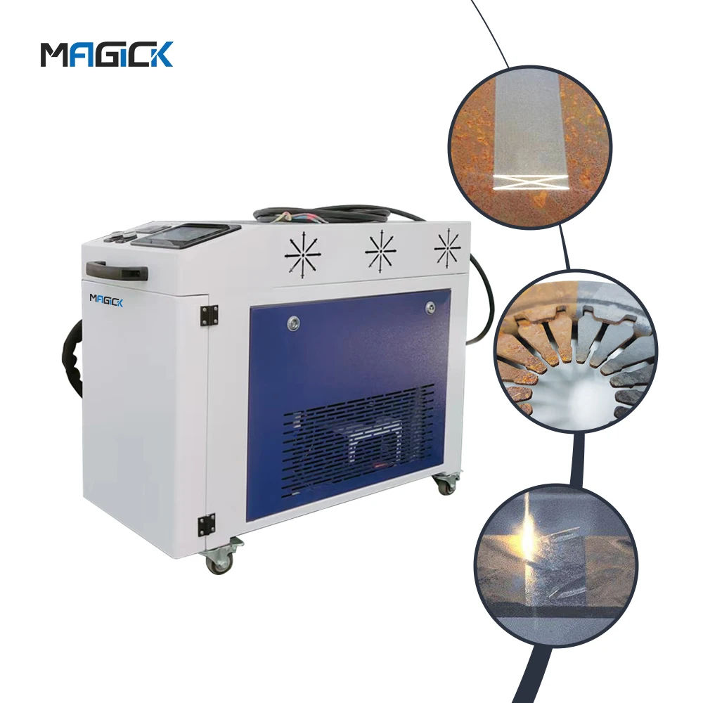2000W handheld Fiber laser cleaning machine rust removal for oxide coating laser cleaning machine for metal rust