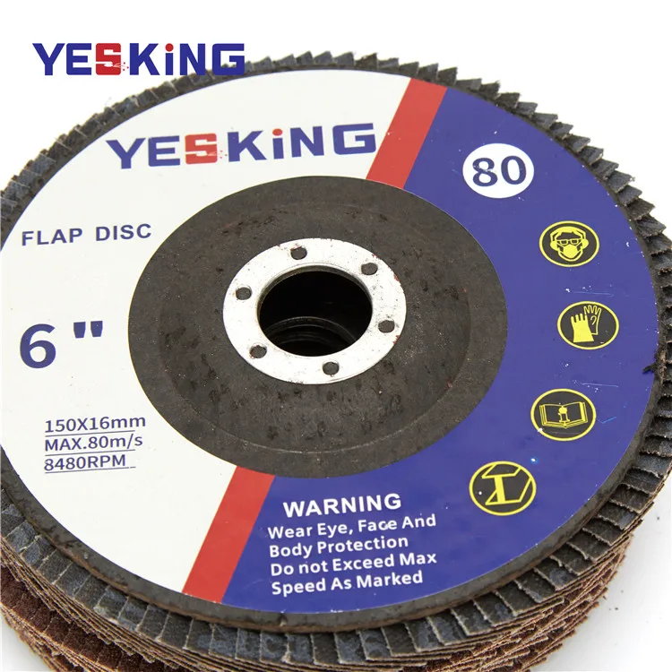 China Flap Disc Manufacturer Wholesale Aluminum Oxide And Calcine Flap Disc Wheel For Metal Polishing