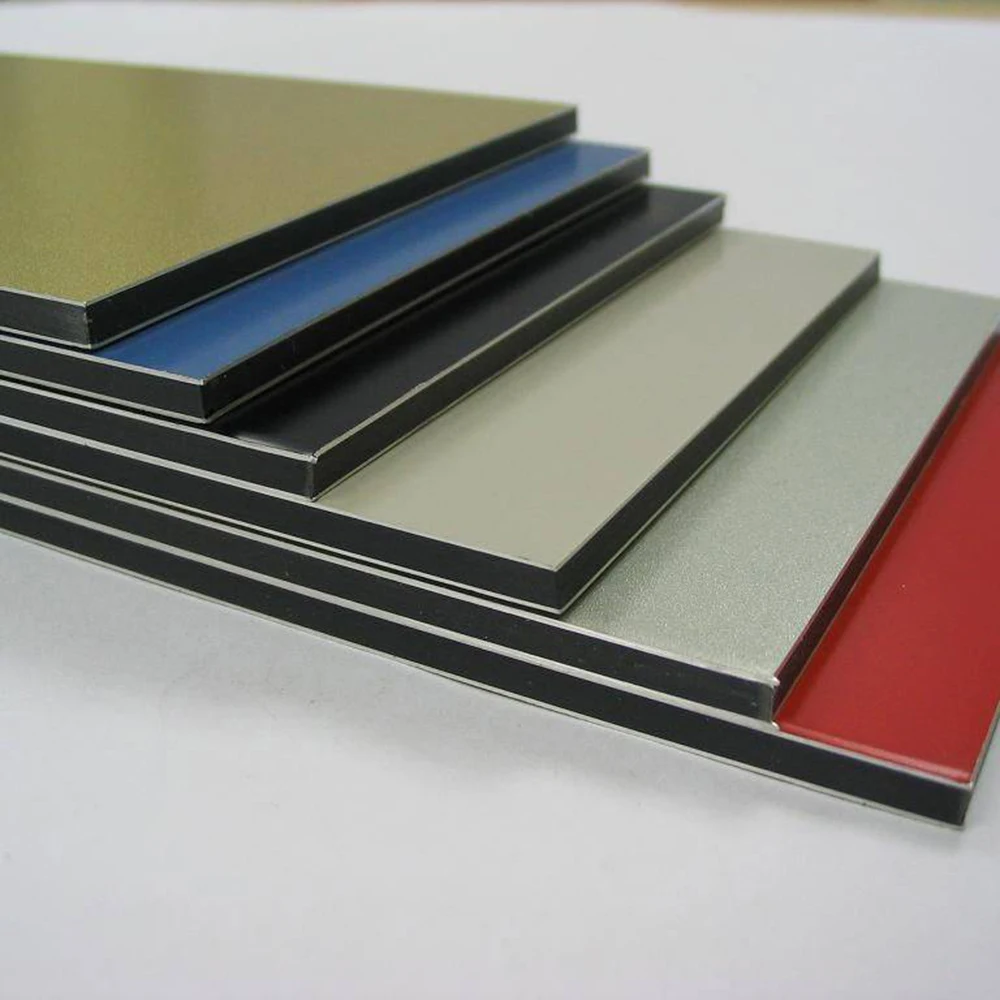 Wholesale 2mm-8mm 60 colors alucobond aluminum composite panel sheet for Wall curtain