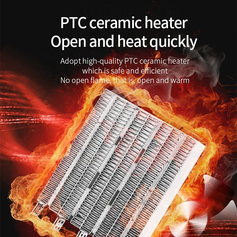Electric Heater 1500W/2000W Desktop PTC Heaters Touch Screen Household Fast Heat Radiator Remote Control Warmer Machine Heater
