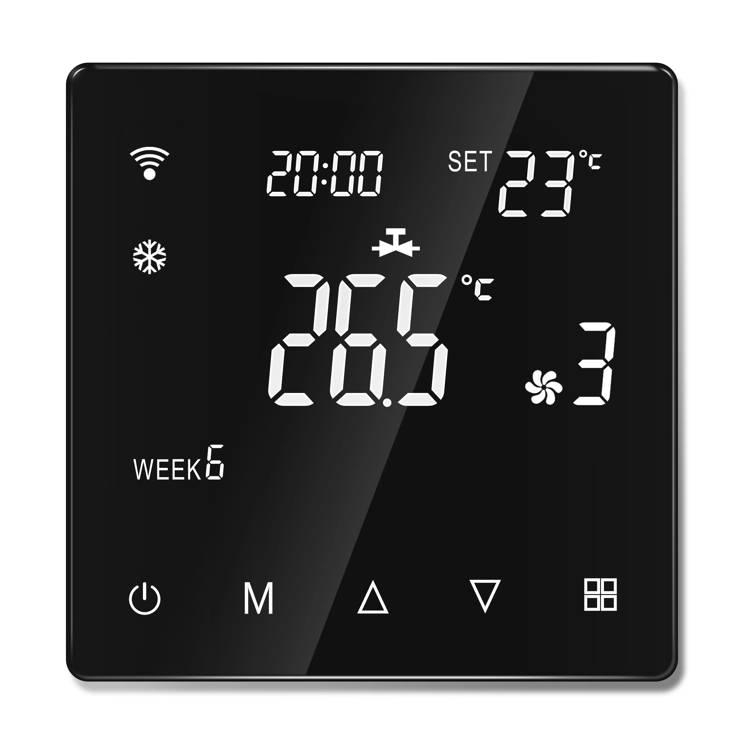 Smart Thermostat for Hotel Use Programmable Temperature Controller for Water Electric Gas Boiler Floor Heating Thermostat