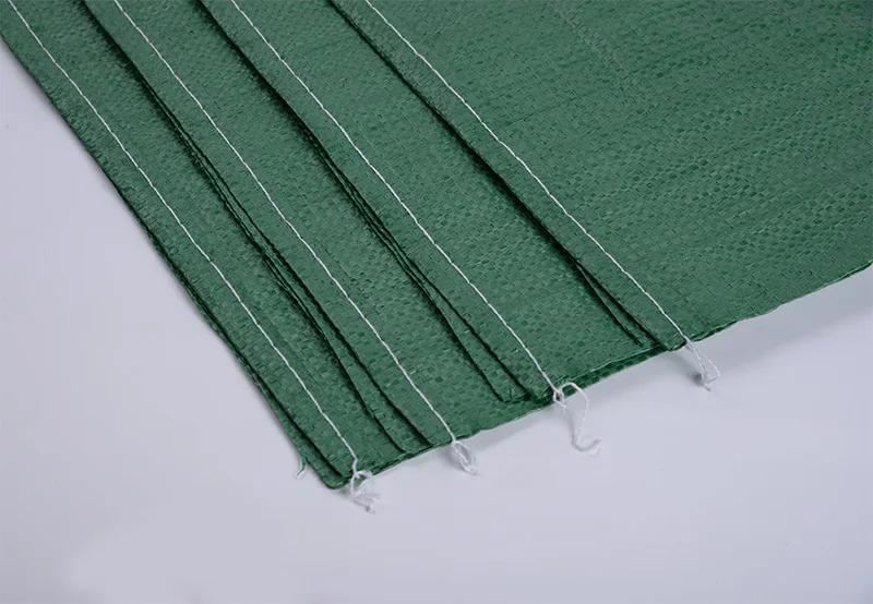 Green Polypropylene Lamination Plastic Pp Woven Bag Waterproof Plastic Woven Bags